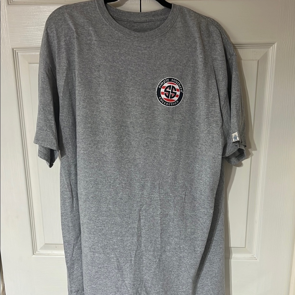 Simply Southern Gray Short Sleeve Tee